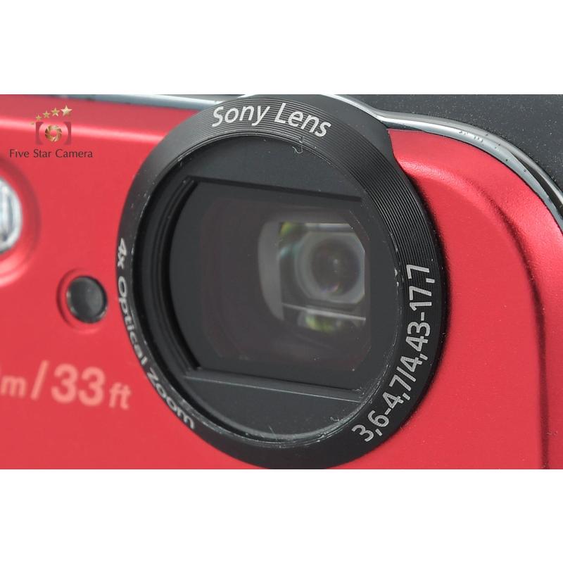 【美品】SONY Cyber-shot デジタル レッド DSC-TF1 Cyber-shot 【中古】SONY SONY（ソニー） レッド　動作確認済 DSC-TF1 デジタルカメラ