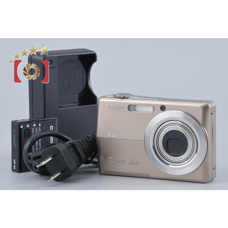 CASIO（カシオ） 【中古】CASIO EXILIM ZOOM EX-Z600 ゴールド