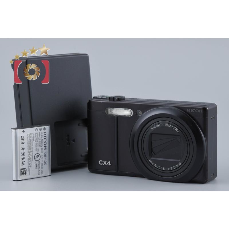 リコー（RICOH） 【中古】RICOH CX4 ブラック コンパクトデジタル