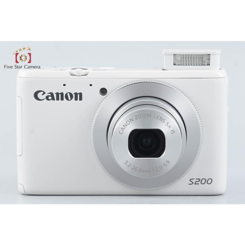 未使用 Canon PowerShot S200 ホワイト セブンイレブンモデル キヤノン（Canon） 【中古】Canon PowerShot S200 ホワイト