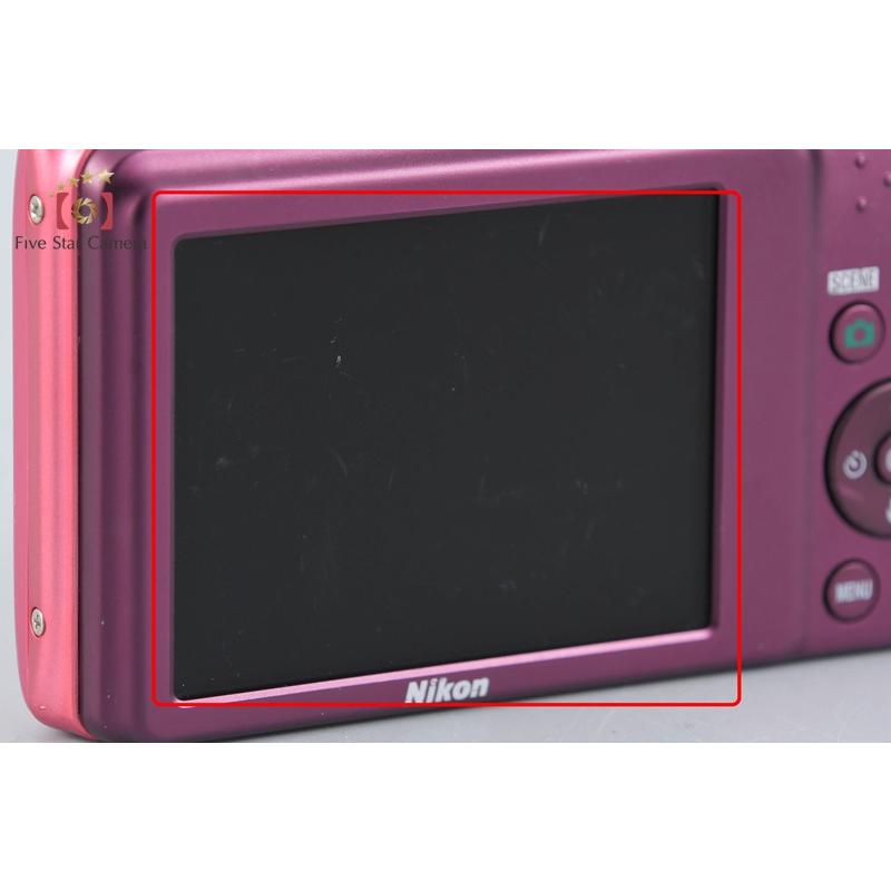 ニコン（Nikon） 【中古】Nikon COOLPIX S3500 ストロベリーピンク