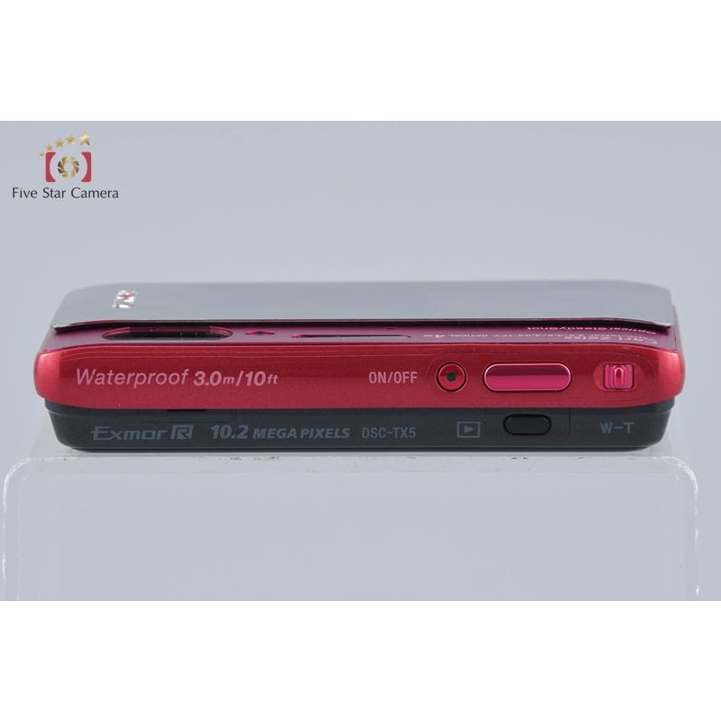 SONY（ソニー） 【中古】SONY Cyber-Shot DSC-TX5 レッド デジタル