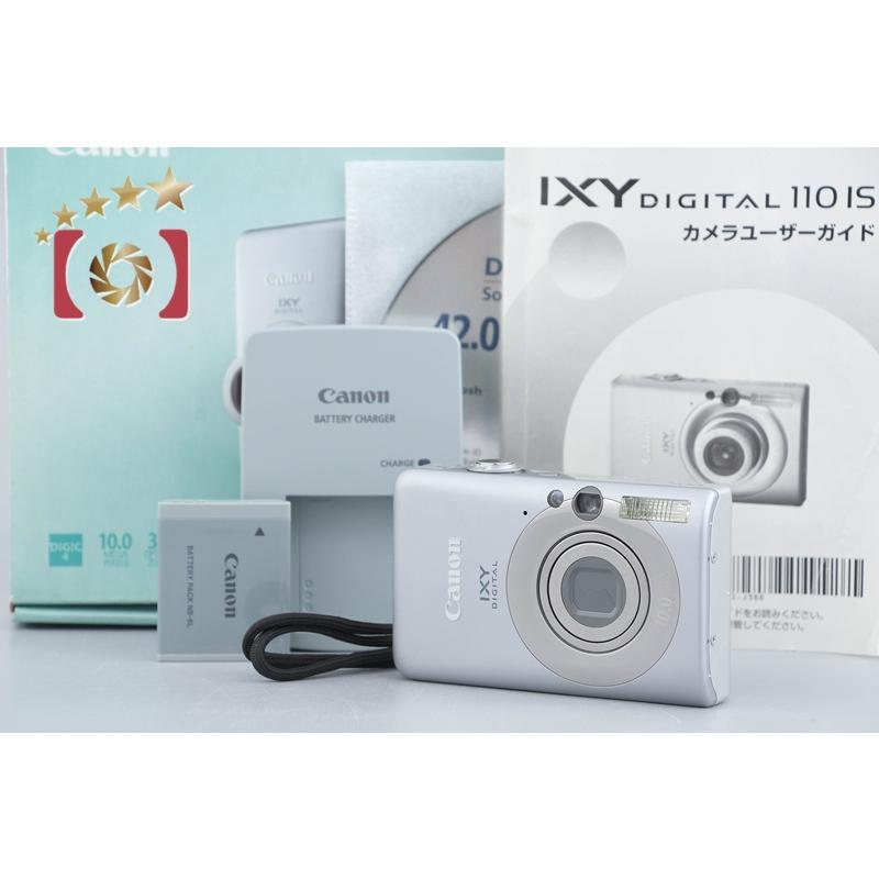 【中古】Canon キヤノン IXY Digital 110 IS シルバー コンパクトデジタルカメラ キヤノン（Canon） 【中古】Canon IXY Digital 110 IS シルバー