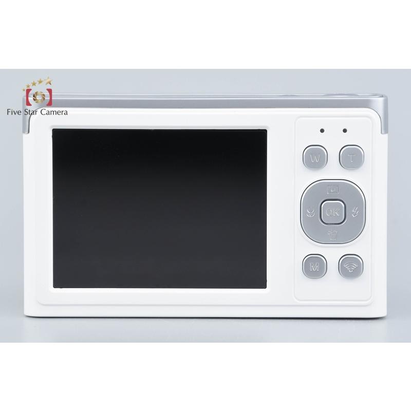 中古】KEIYO ケイヨー AN-DC003 ホワイト コンパクトデジタルカメラ 元