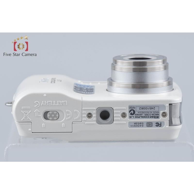 ニコン（Nikon） 【中古】Nikon COOLPIX L6 ホワイト コンパクト 