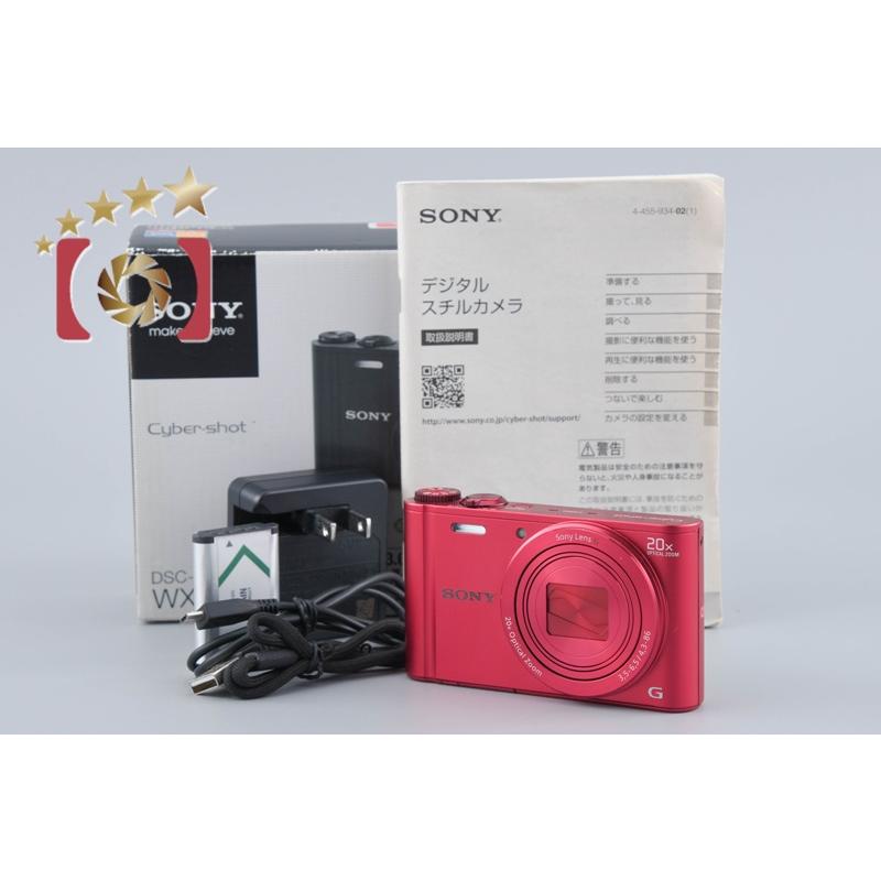 SONY（ソニー） 【中古】SONY Cyber-shot DSC-WX300 レッド コンパクト