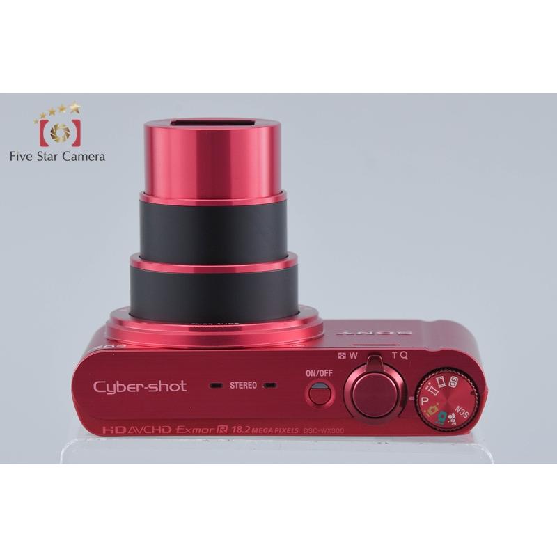 SONY（ソニー） 【中古】SONY Cyber-shot DSC-WX300 レッド コンパクト