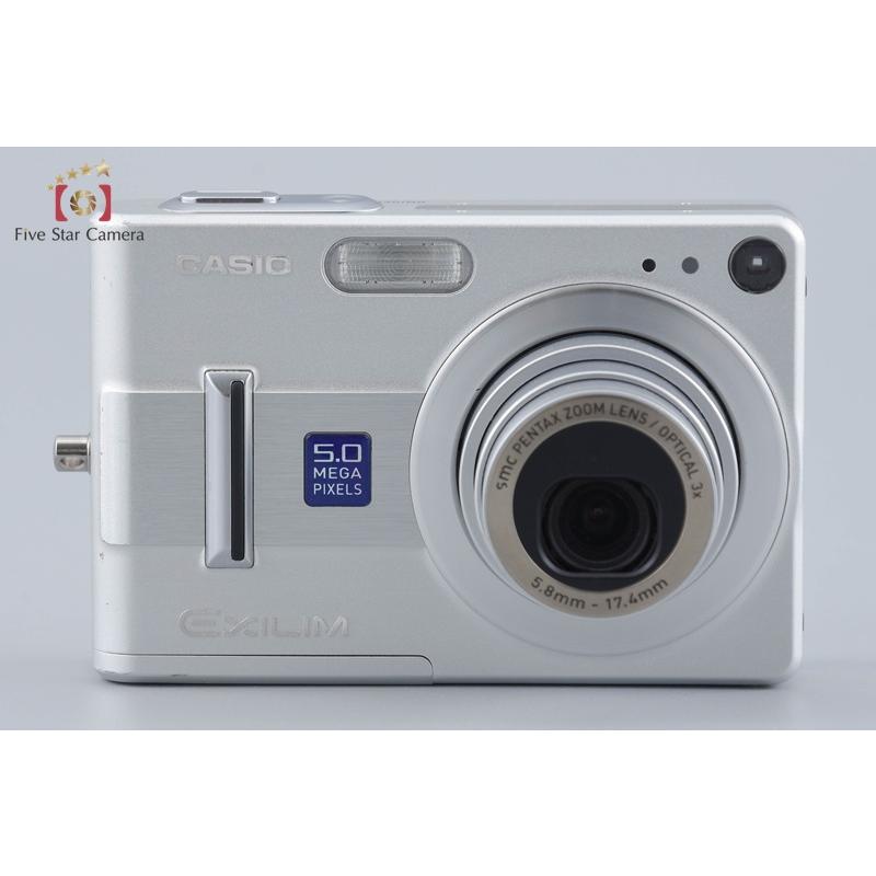 CASIO（カシオ） 【中古】Casio EXILIM EX-Z55 シルバー コンパクト