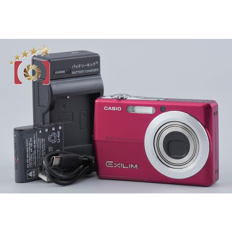【美品】CASIOカシオEXILIM EX-Z500 コンパクトデジタルカメラ CASIO（カシオ） 【中古】Casio EXILIM EX-Z500 レッド コンパクト