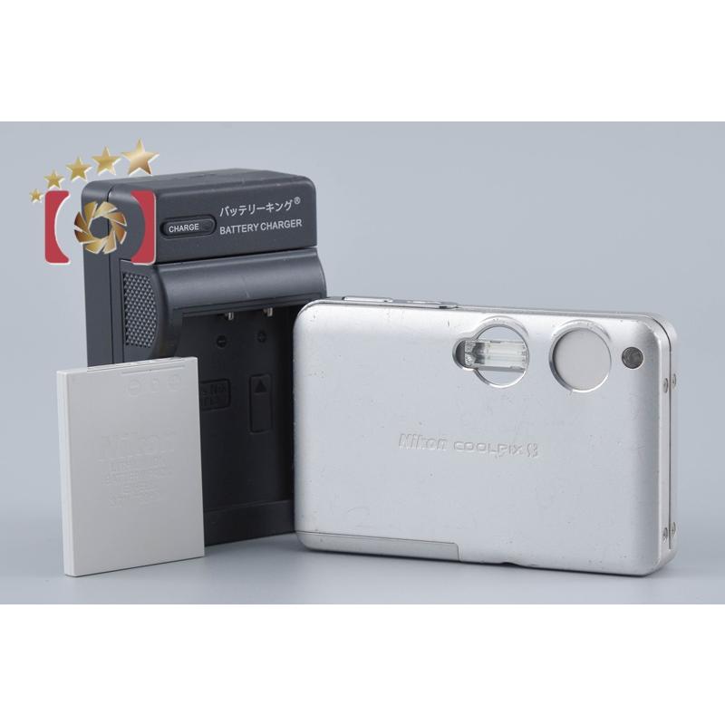 【未使用品】　nikon coolpix s3 デジカメ ニコン（Nikon） 【中古】Nikon COOLPIX S3 フロストシルバー