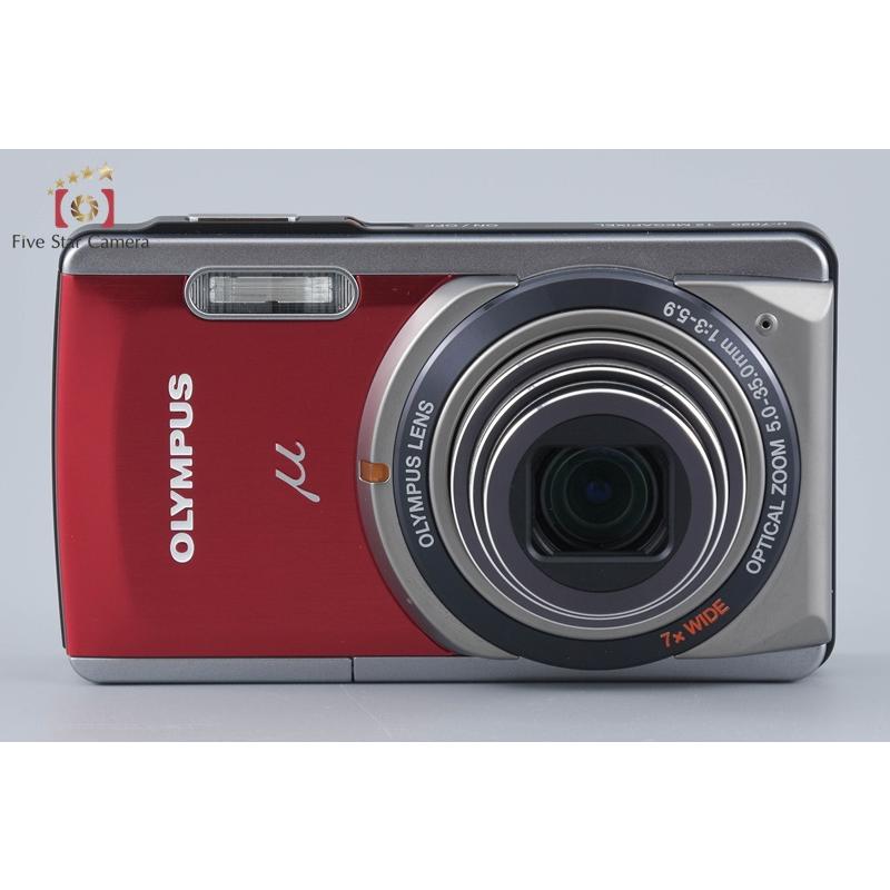 オリンパス（OLYMPUS） 【中古】OLYMPUS μ-7020 レッド コンパクト
