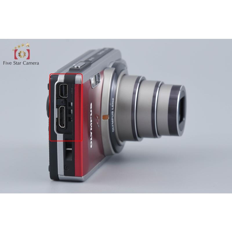 オリンパス（OLYMPUS） 【中古】OLYMPUS μ-7020 レッド コンパクト