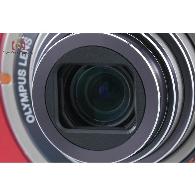 オリンパス（OLYMPUS） 【中古】OLYMPUS μ-7020 レッド コンパクト