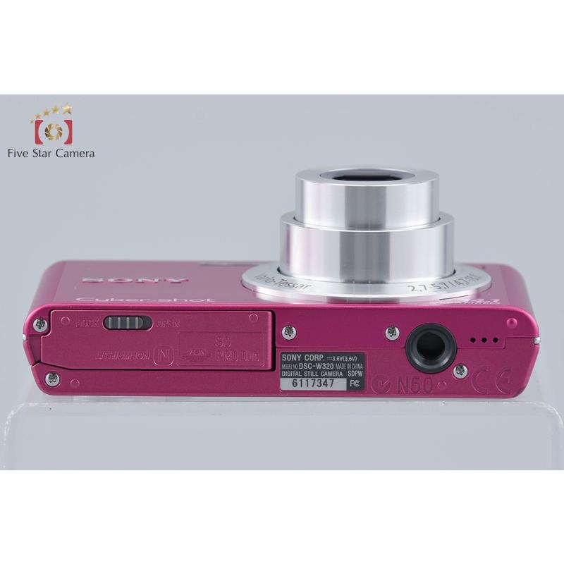 SONY（ソニー） 【中古】SONY Cyber-shot DSC-W320 ピンク コンパクト