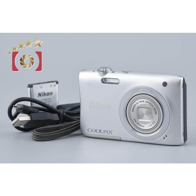 ニコン（Nikon） 【中古】Nikon COOLPIX A100 シルバー コンパクト