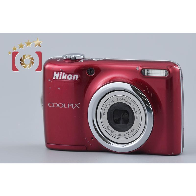 ニコン（Nikon） 【中古】Nikon COOLPIX L23 レッド コンパクト
