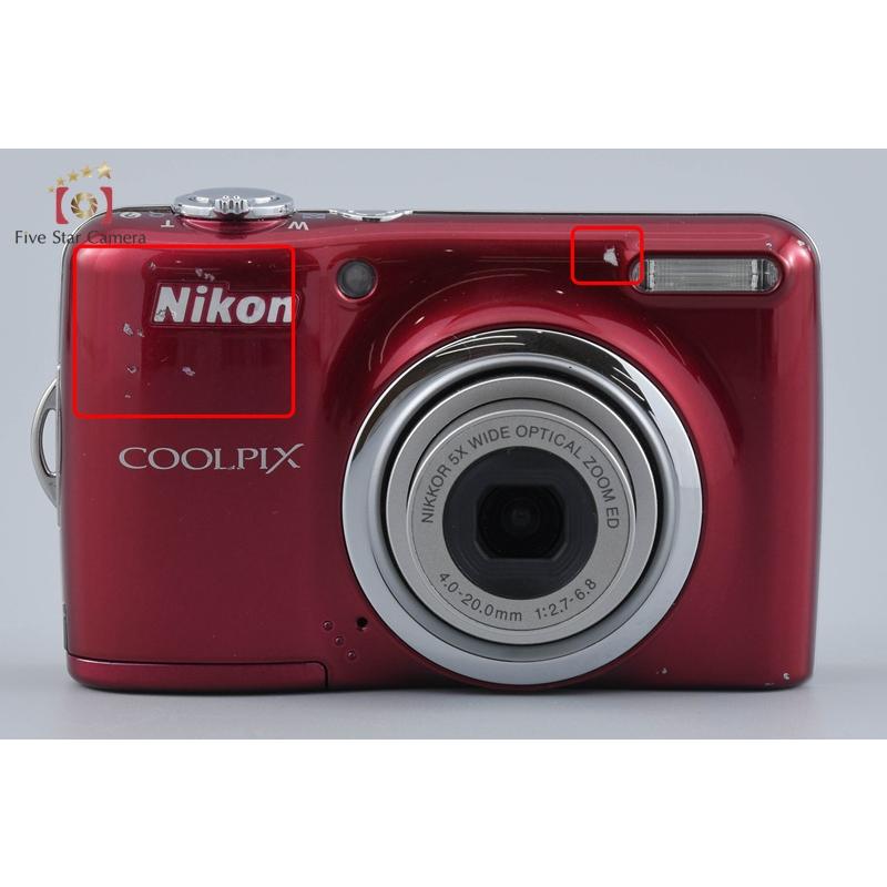≪動作確認済≫ レッド L23 COOLPIX ニコン　Nikon ニコン（Nikon） コンパクト レッド L23 COOLPIX 【中古】Nikon デジタルカメラ