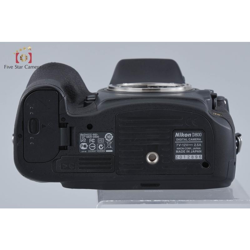 ニコン（Nikon） 【中古】Nikon D800 デジタル一眼レフカメラ : 中古
