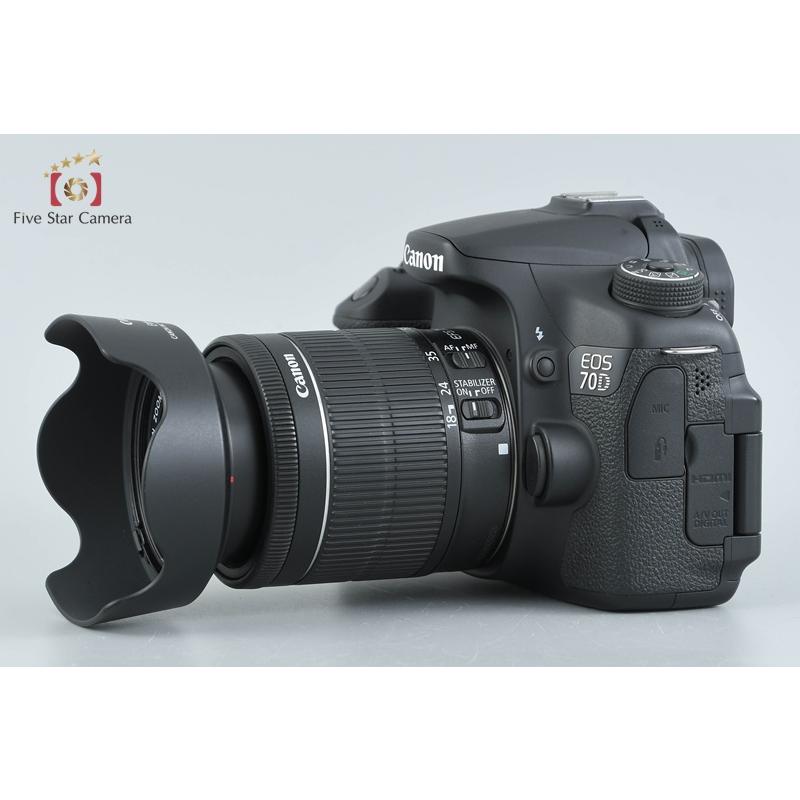 キヤノン（Canon） 【中古】Canon EOS 70D EF-S 18-55 IS STM レンズ