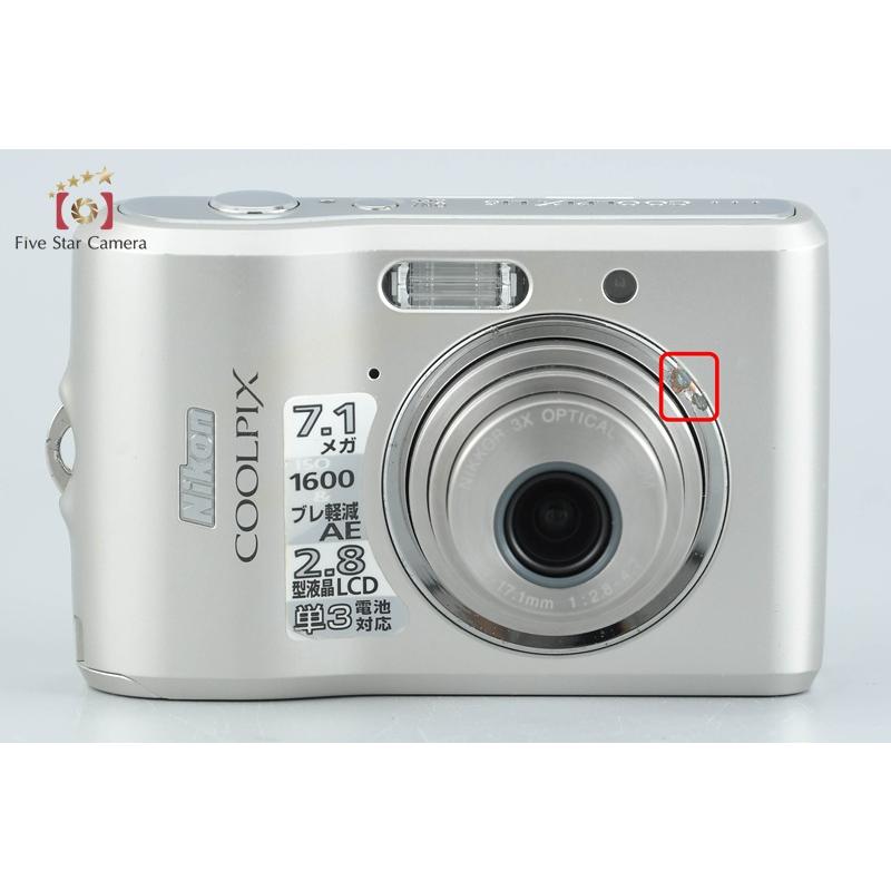 希少 Nikon コンパクトデジタルカメラ Coolpix L16 シルバー ニコン（Nikon） 【中古】Nikon COOLPIX L16 シルバー コンパクト