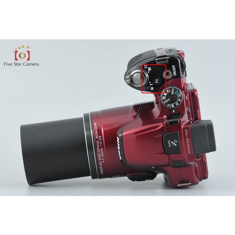 ニコン（Nikon） 【中古】Nikon COOLPIX P510 レッド コンパクト
