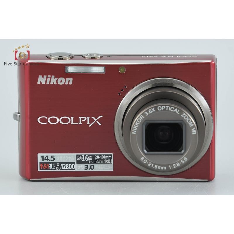 【中古】「非常に良い」Nikon デジタルカメラ COOLPIX (クールピクス) S710 ディープレッド COOLPIXS710R ニコン（Nikon） 【中古】Nikon COOLPIX S710 ディープレッド