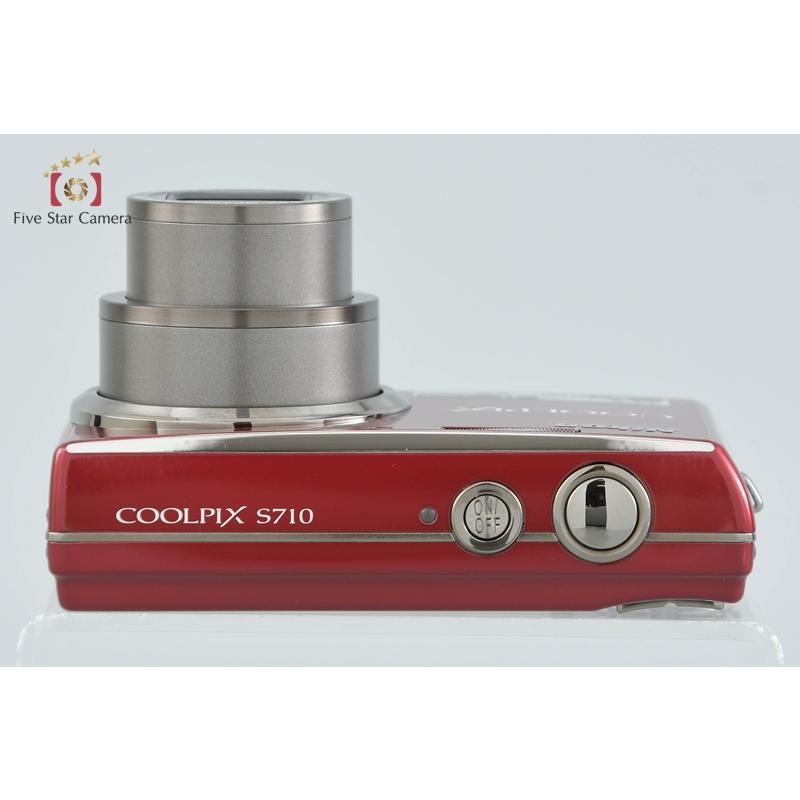 【中古】「非常に良い」Nikon デジタルカメラ COOLPIX (クールピクス) S710 ディープレッド COOLPIXS710R ニコン（Nikon） 【中古】Nikon COOLPIX S710 ディープレッド