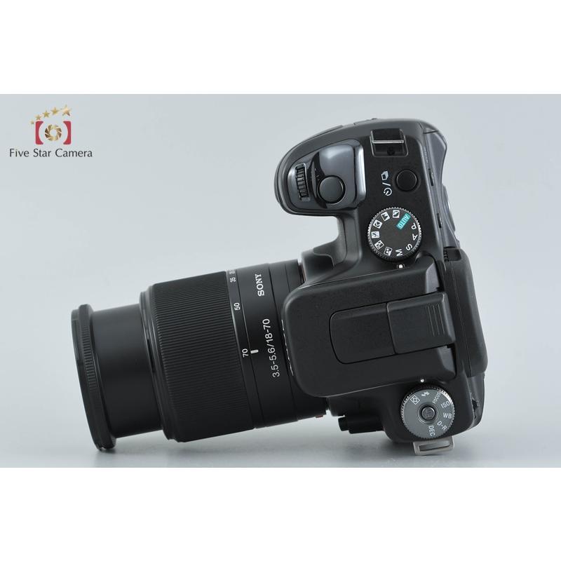 【中古】ソニー SONY デジタル一眼レフ α100高倍率ズームレンズキット DSLR-A100H ブラック SONY（ソニー） 【中古】SONY α100 DSLR-A100 ズームレンズキット