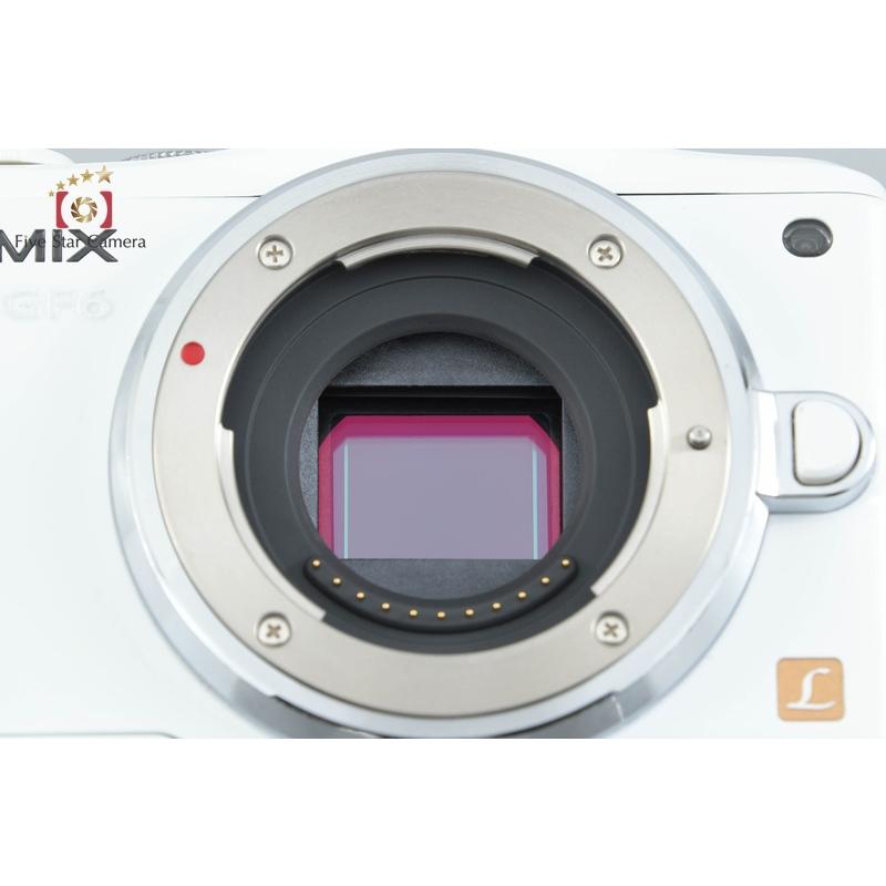 中古】Panasonic パナソニック LUMIX DMC-GF6 ホワイト + LUMIX G 