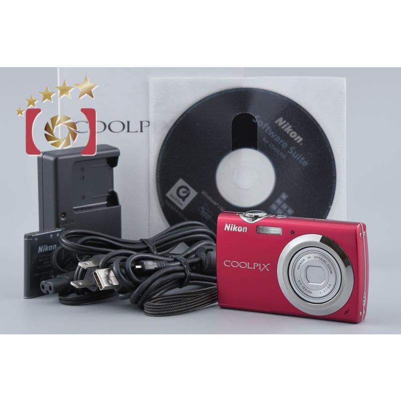 【中古】Nikon ニコン COOLPIX S230 ローズレッド コンパクトデジタルカメラ ニコン（Nikon） 【中古】Nikon COOLPIX S230 ローズレッド コンパクト