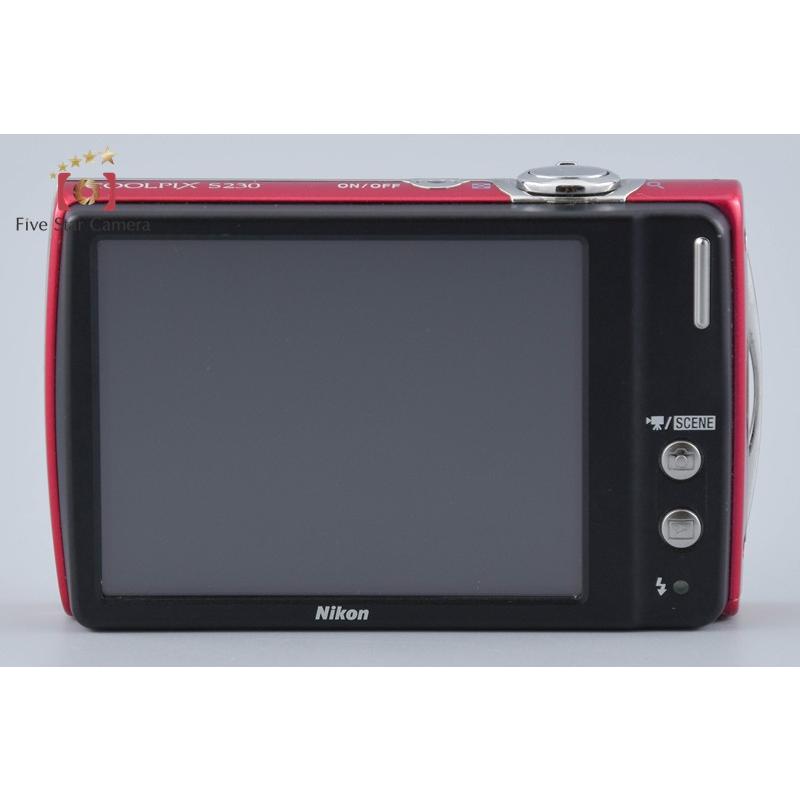 ニコン（Nikon） 【中古】Nikon COOLPIX S230 ローズレッド コンパクト