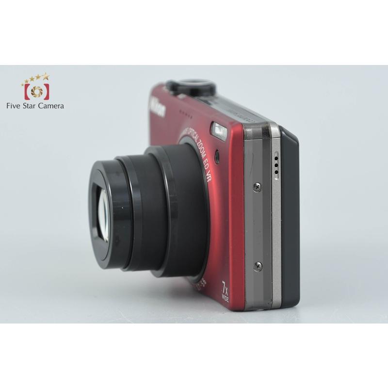 ニコン（Nikon） 【中古】Nikon COOLPIX S6000 フラッシュレッド