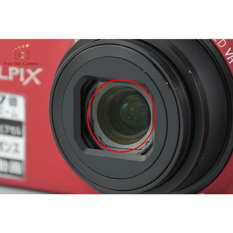 ニコン（Nikon） 【中古】Nikon COOLPIX S6000 フラッシュレッド