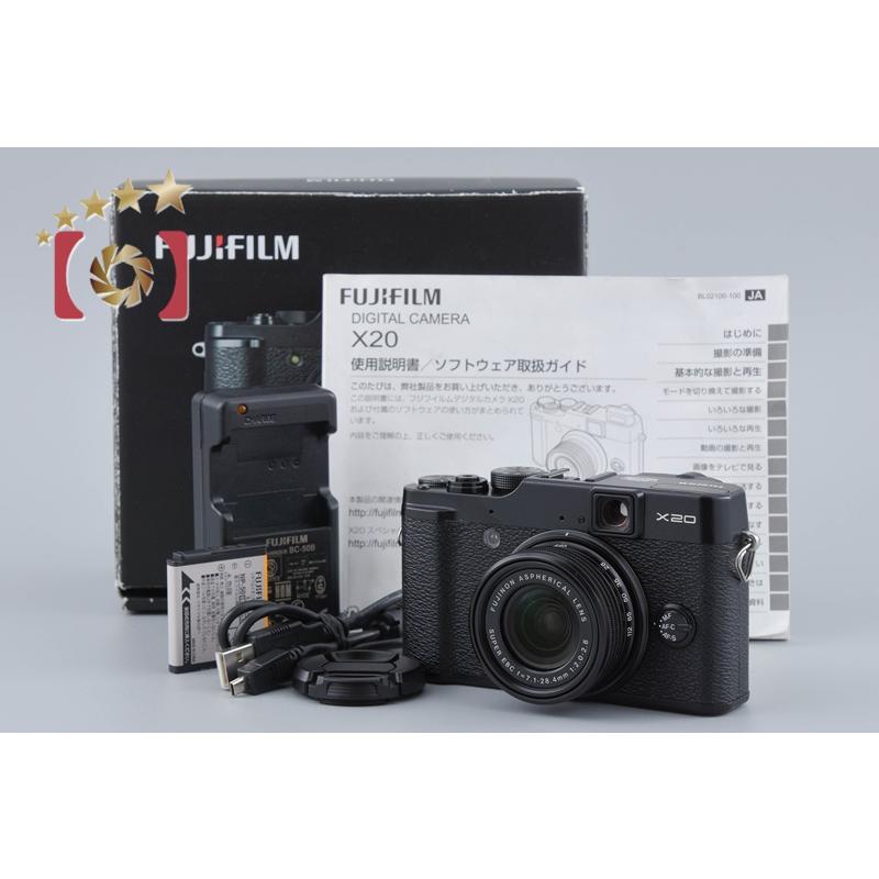 中古　FUJIFILM X20 ブラック コンパクトデジタルカメラ 本体 FUJIFILM（フジフイルム） 【中古】FUJIFILM 富士フイルム X20