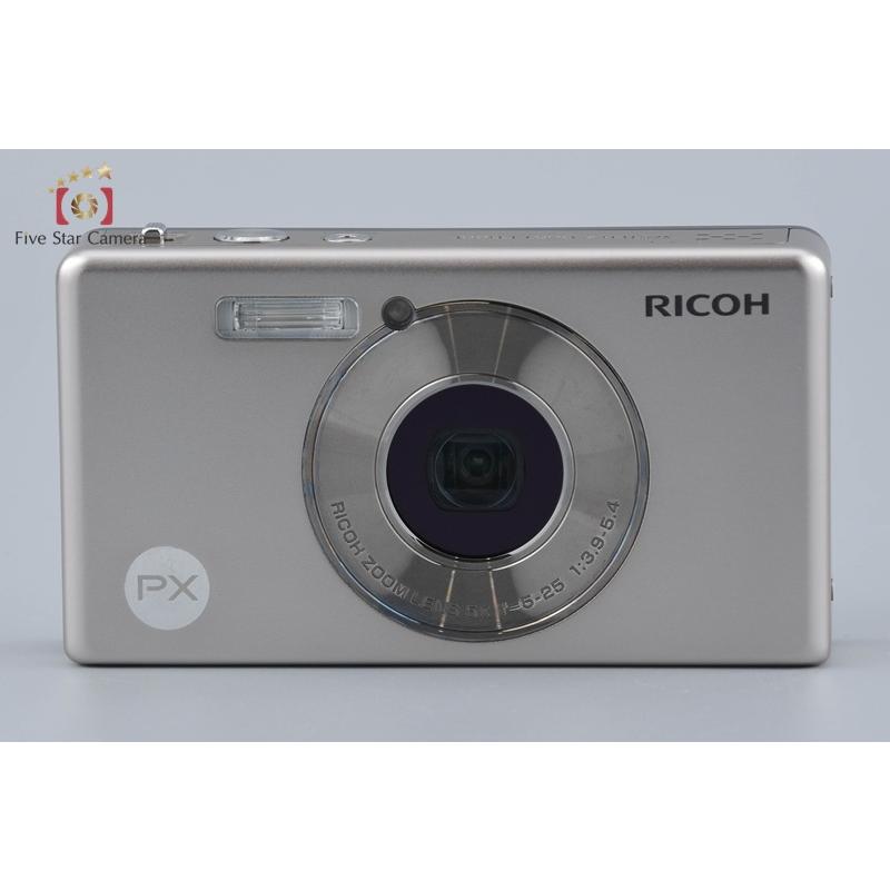 【中古】RICOH リコー PX シャンパンシルバー 防水デジタルカメラ リコー（RICOH） 【中古】RICOH PX シャンパンシルバー 防水デジタル