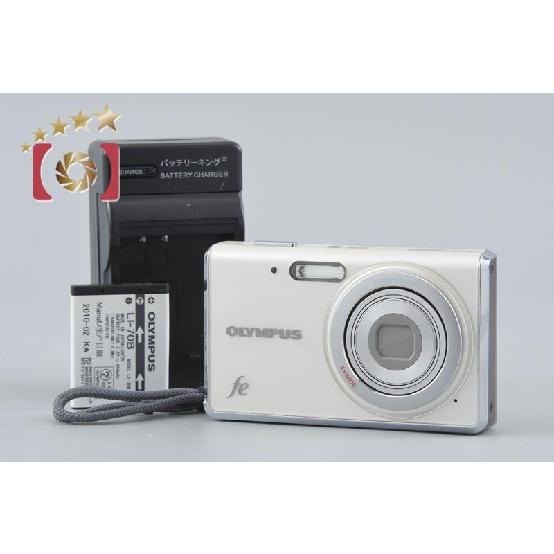 オリンパス FE-4020 パールホワイト コンデジ カメラ 中古 オリンパス（OLYMPUS） 【中古】OLYMPUS FE-4020 パールホワイト