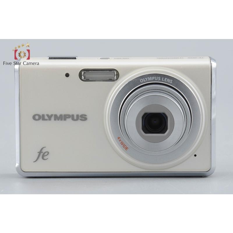 オリンパス FE-4020 パールホワイト コンデジ カメラ 中古 オリンパス（OLYMPUS） 【中古】OLYMPUS FE-4020 パールホワイト