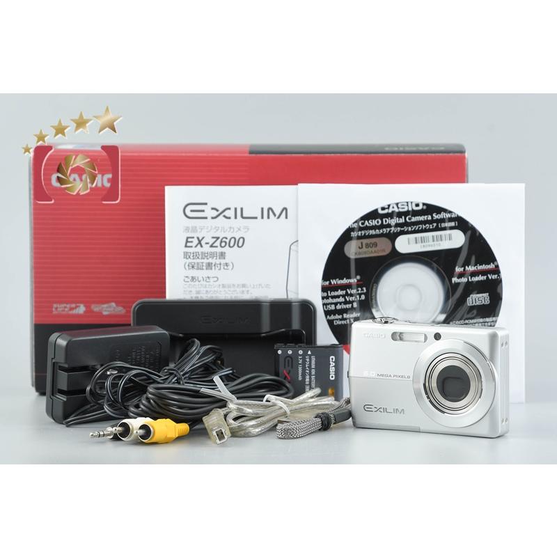 CASIO（カシオ） 【中古】CASIO EXILIM ZOOM EX-Z600 シルバー
