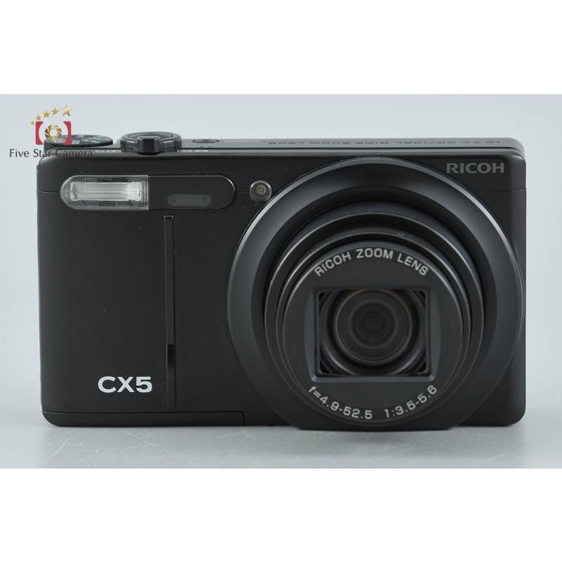 RICOH リコー CX5 ブラック コンパクトデジタルカメラ リコー（RICOH） 【中古】RICOH CX5 ブラック コンパクトデジタル
