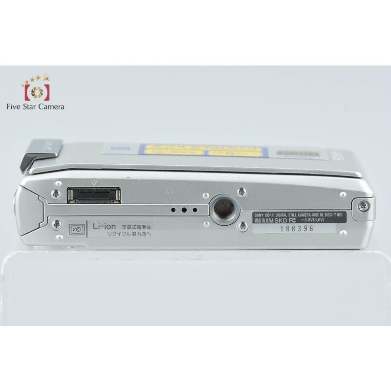 SONY（ソニー） 【中古】SONY Cyber-shot DSC-T100 シルバー デジタル