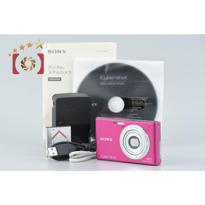 SONY（ソニー） 【中古】SONY Cyber-shot DSC-W550 ピンク コンパクト