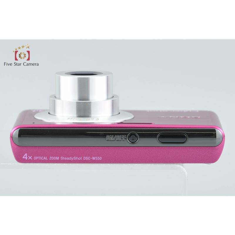 SONY（ソニー） 【中古】SONY Cyber-shot DSC-W550 ピンク コンパクト