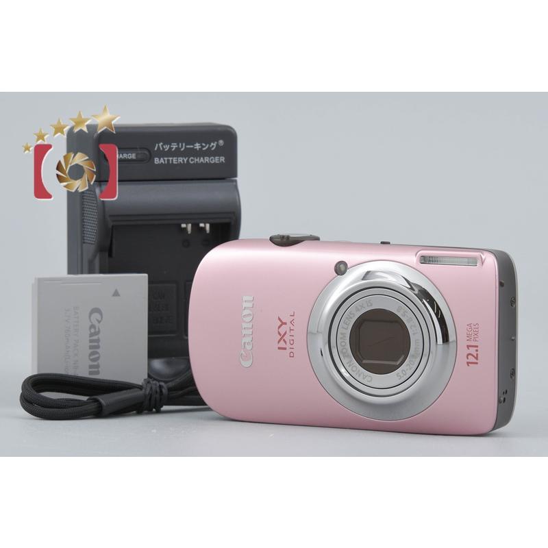 【美品】Canon IXY Digital 510isコンパクトデジタルカメラ キヤノン（Canon） 【中古】Canon IXY Digital 510 IS ピンク
