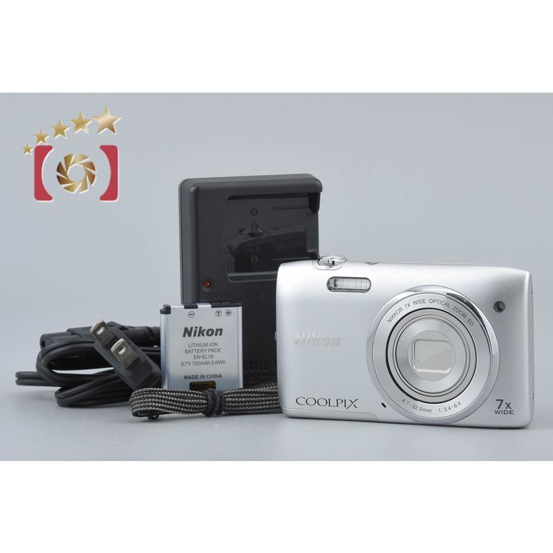 ニコン（Nikon） 【中古】Nikon COOLPIX S3400 クリスタルシルバー