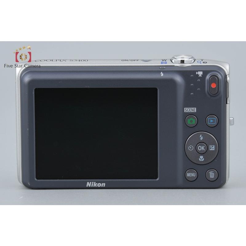ニコン（Nikon） 【中古】Nikon COOLPIX S3400 クリスタルシルバー