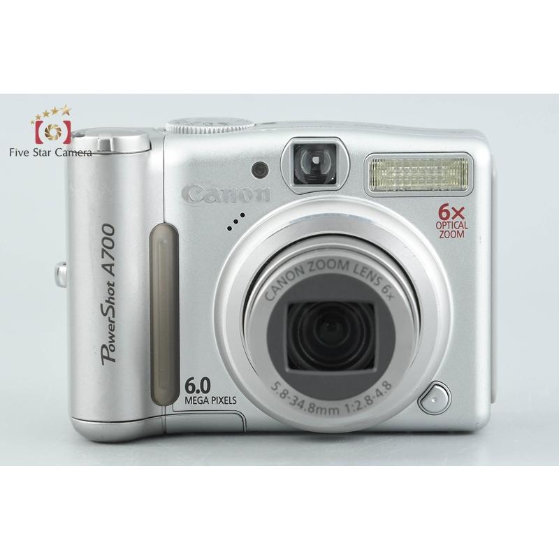 【美品】Canon キヤノン PowerShot A700 キヤノン（Canon） 【中古】Canon PowerShot A700 コンパクトデジタル