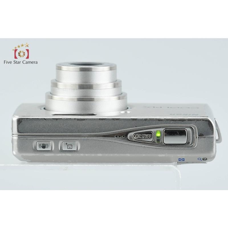 美品 NIKON COOLPIX S500 シルバー　動作確認済 ニコン（Nikon） 【中古】Nikon COOLPIX S500 シルバー コンパクト
