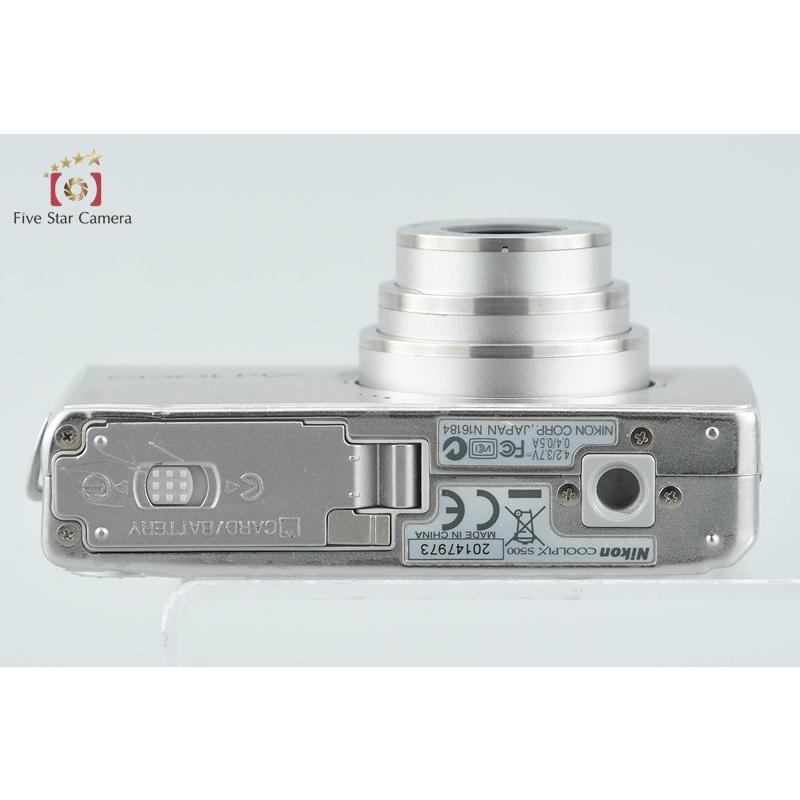 ニコン（Nikon） 【中古】Nikon COOLPIX S500 シルバー コンパクト