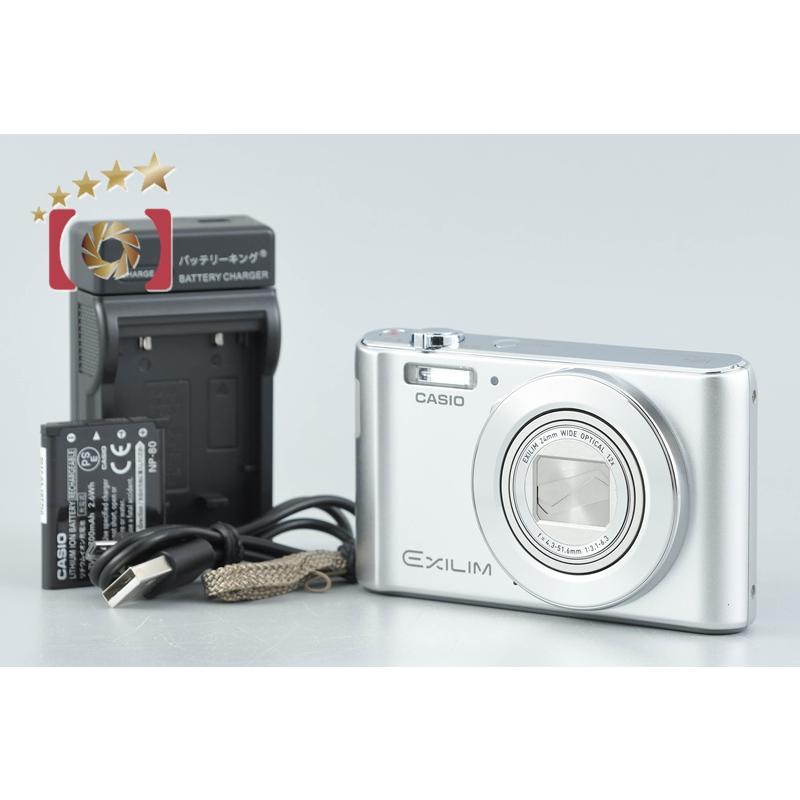 CASIO（カシオ） 【中古】CASIO EXILIM EX-ZS240 シルバー コンパクト