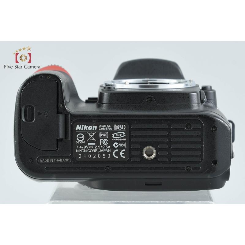 ニコン（Nikon） 【中古】Nikon D80 デジタル一眼レフカメラ : 中古